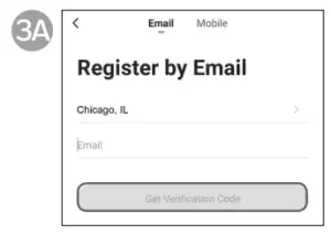 Registering an account