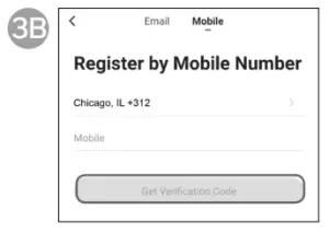 Registering an account