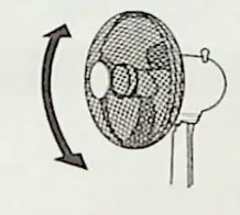 AIRMATE 16 40cm Stand Fan YS40A - operation3