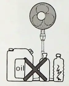 AIRMATE 16 40cm Stand Fan YS40A - operation6