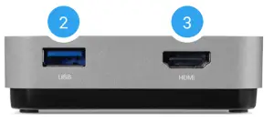 OWC TCDK5P2SG USB-C Travel Dock - Features2