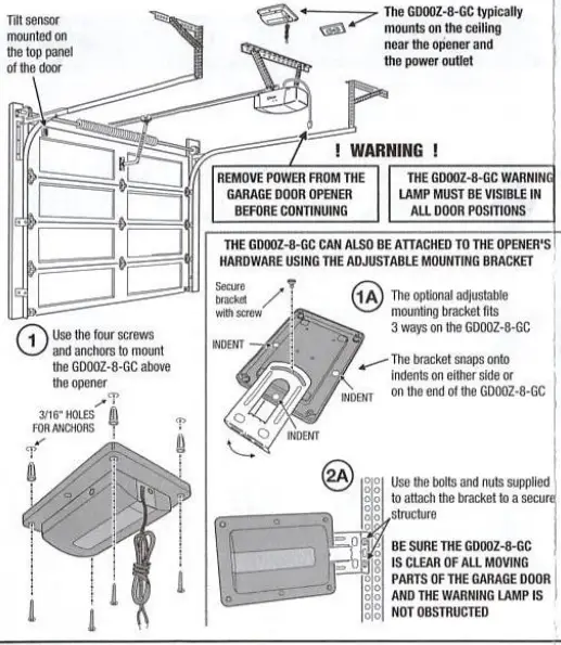 NORTEK GoControl GD00Z-8-GC-6
