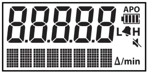 Fieldpiece MG44 Wireless Vacuum Gauge - Display