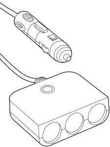 00093839-3-Way-Distributor-for-Cigarette-Lighter-Socket