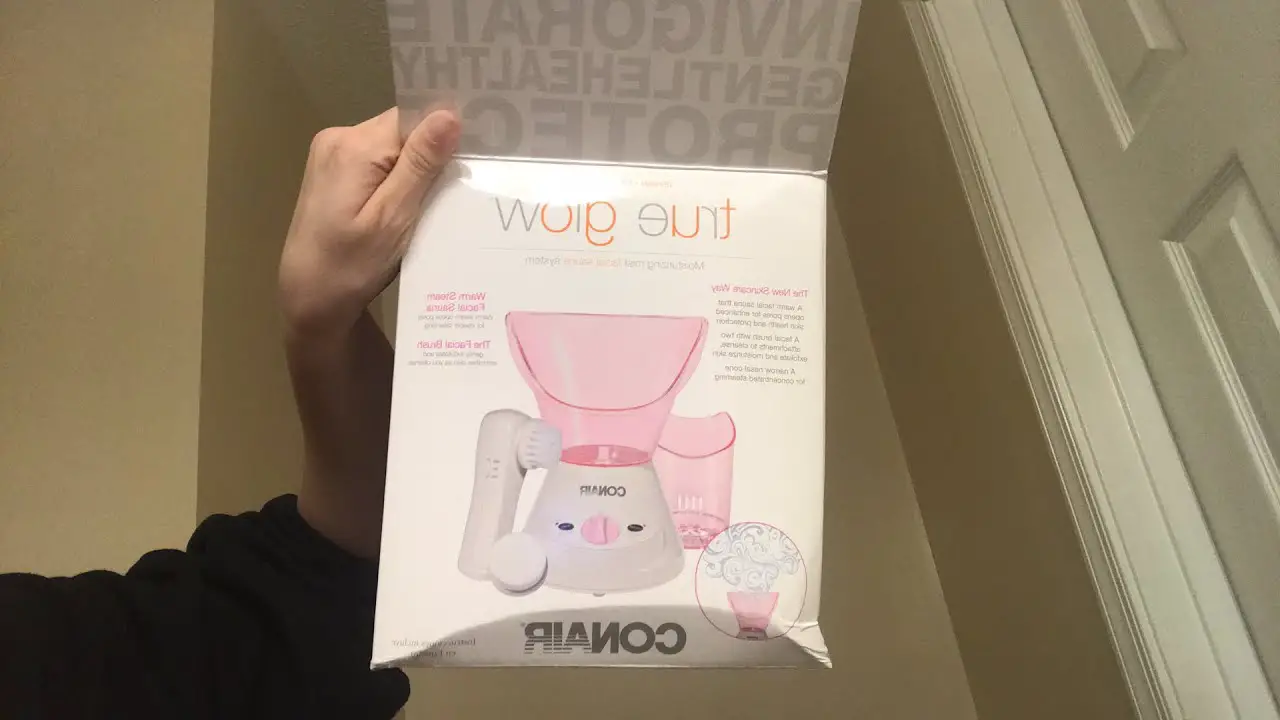 Conair Mdf8 True Glow Facial Sauna System User Guide