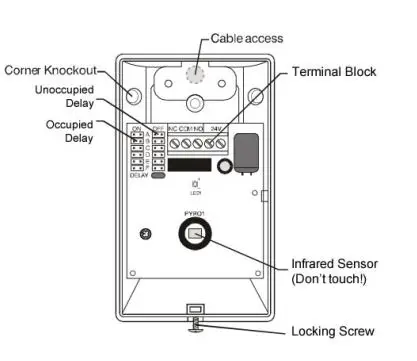 NT-OSW HVAC Occupancy Sensor fig2