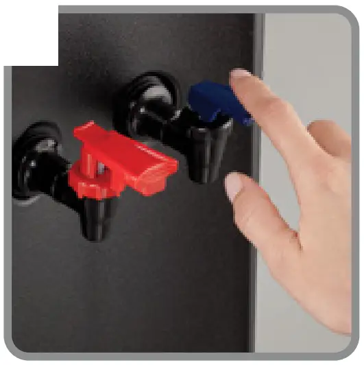 100 Series Pure Water Dispenser - Dispense
