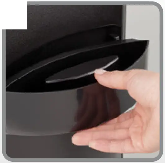 100 Series Pure Water Dispenser - Insert drip tray