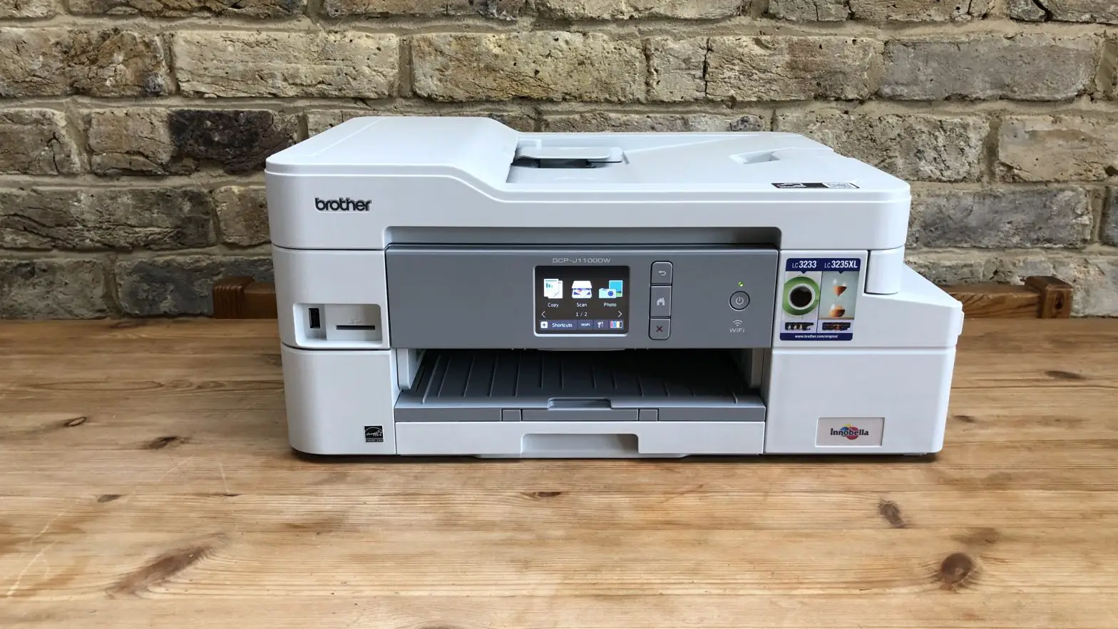 Brother Dcp-1200w Compact 3-in-1 Mobile Managed Color Inject Printer User Guide