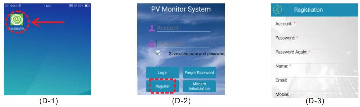 KAIDENG WVC 2800 Solar Micro Inverter - Create account