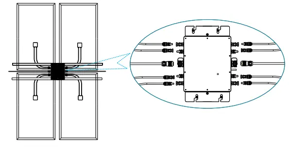 KAIDENG WVC 2800 Solar Micro Inverter - Step1