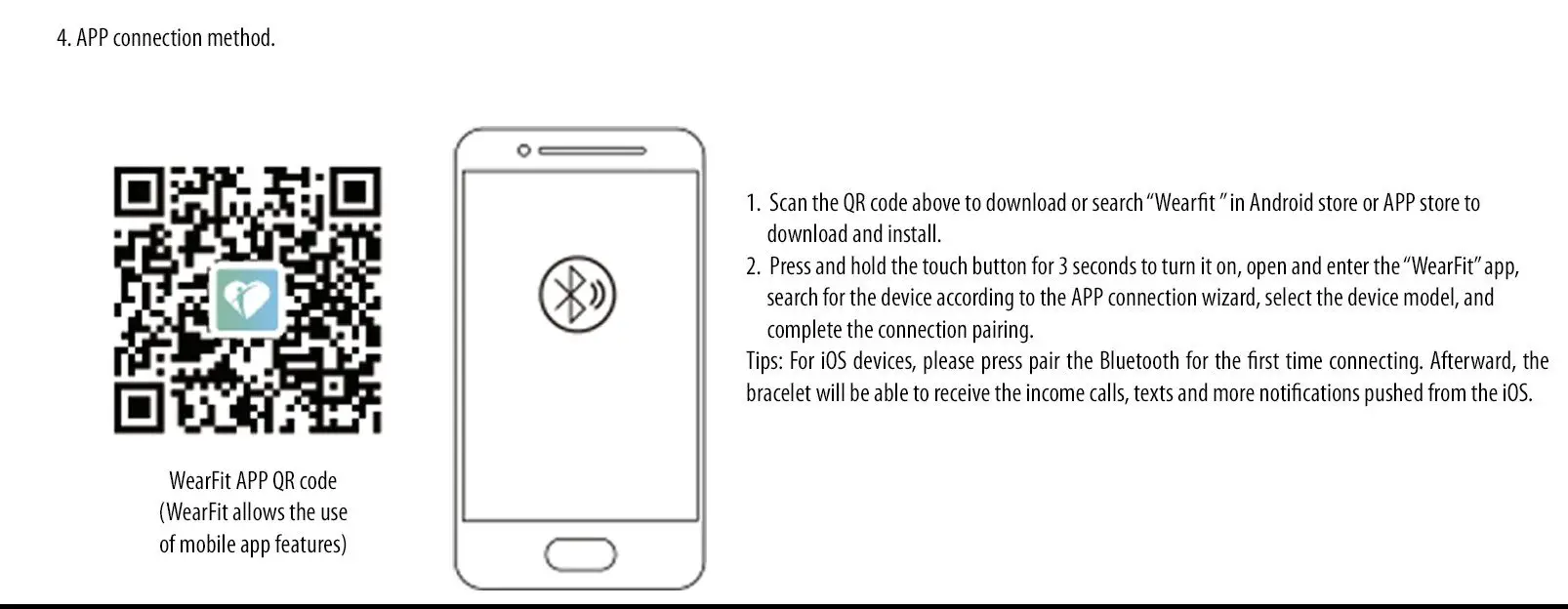 LISKA SV-SE19 Smart Bracelet fig1.4