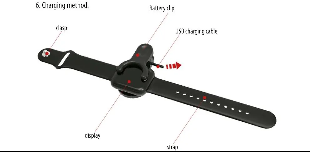 LISKA SV-SE19 Smart Bracelet fig2.2