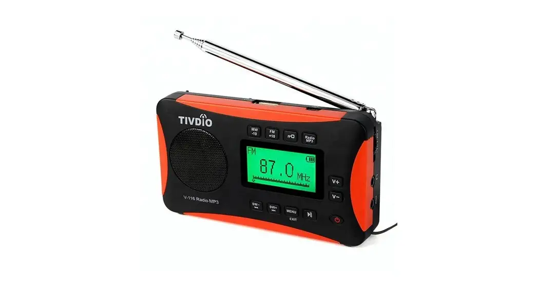 Tivdio V116 Fm/mw/sw World Dsp Receiver User Manual