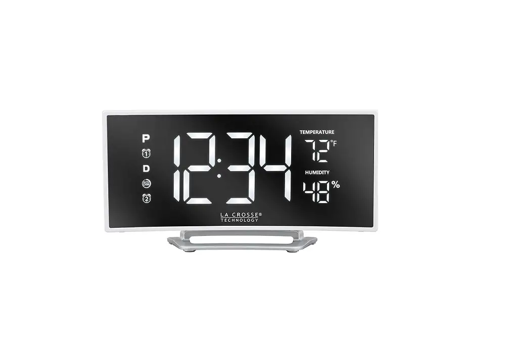 Humantechnik A31140 Curved Digital Alarm Clock Instruction Manual Humantechnik A31140 Curved Digital Alarm Clock Instruction Manual