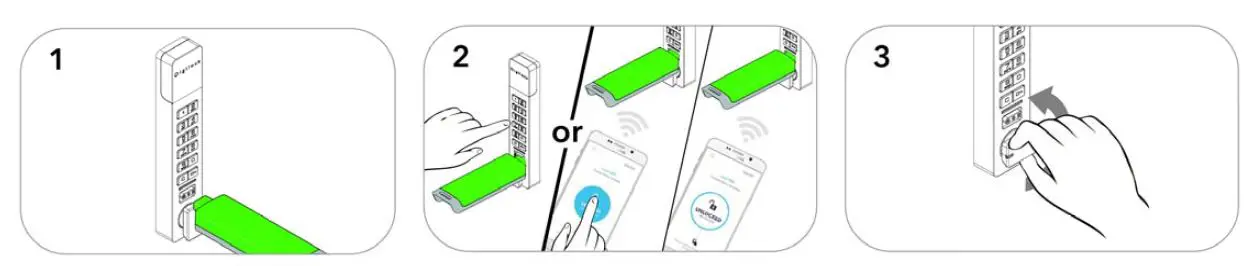 Digilock Versa Hybrid Keypad Smart Lock -11