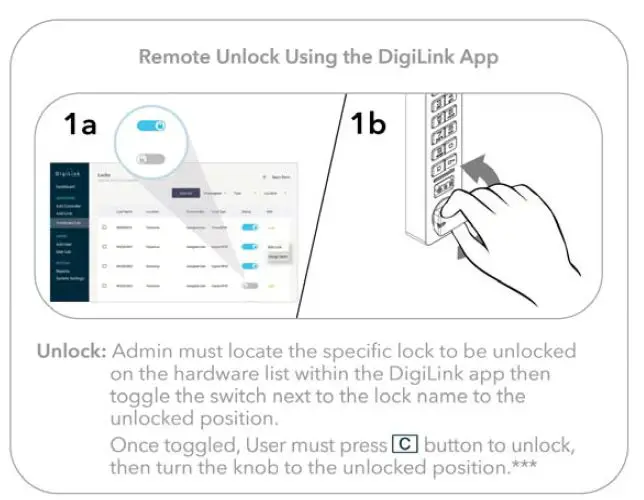 Digilock Versa Hybrid Keypad Smart Lock -6