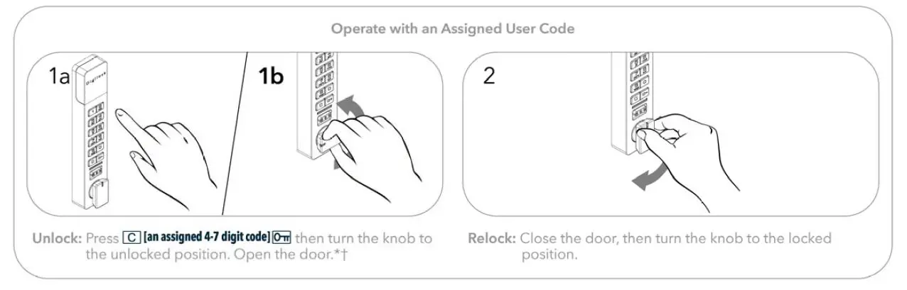 Digilock Versa Hybrid Keypad Smart Lock -7