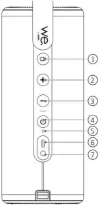 We by LOEWE HEAR 2 Outdoor Bluetooth speaker - Speaker parts