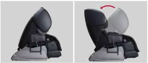 cozzia ZEN 3D Pro Masseage Chair - backrest