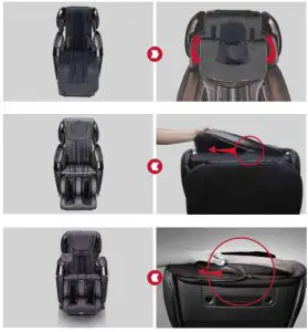 cozzia ZEN 3D Pro Masseage Chair - pictured below