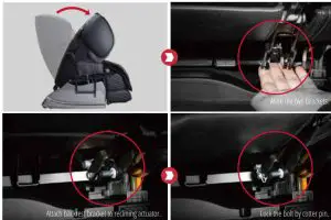 cozzia ZEN 3D Pro Masseage Chair - seat pad