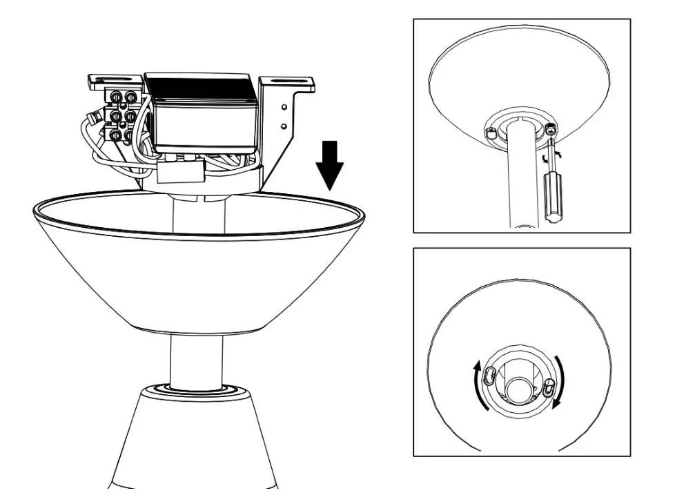BeaconLIGHTING LUCCI Summit Series DC Ceiling Fan - Fig. 8.1