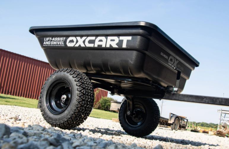 Oxcart Gtm Series 15-17 Cu Ft Hydraulic St Lift Poly Dump Cart Instruction Manual