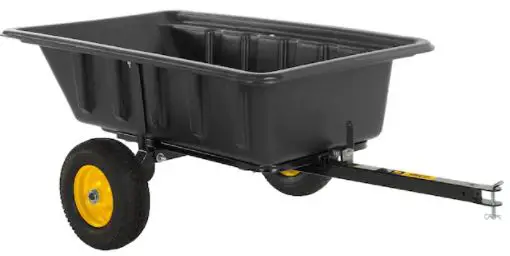 OXCART GTM Series 15-17 CU ft Hydraulic st Lift Poly Dump Cart