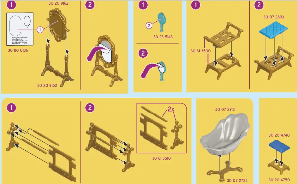 playmobil 70454 Princess Dressing Room fig 3