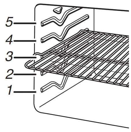 MAYTAG YMER6600FB 30 Inch Freestanding Electric Range- Rack Positions