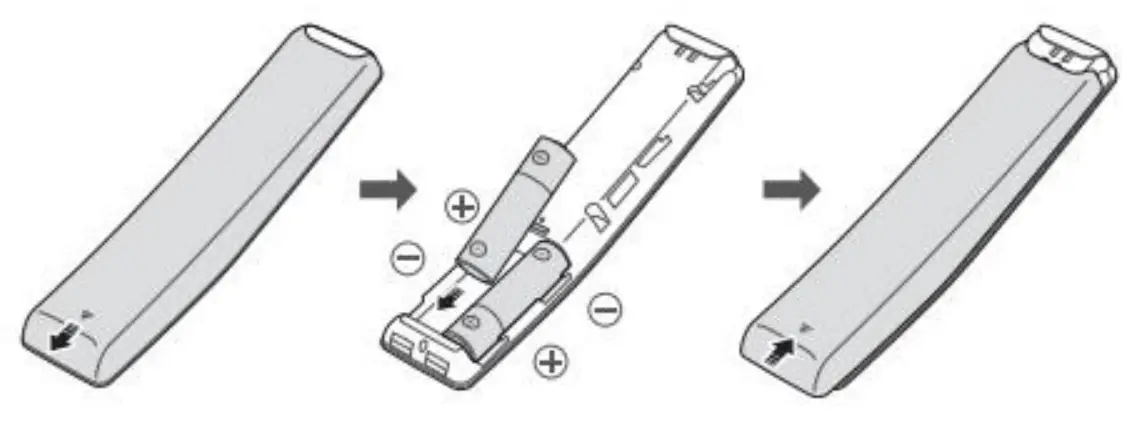 SAMSUNG 01329A Voice Remote Control - BATTERY