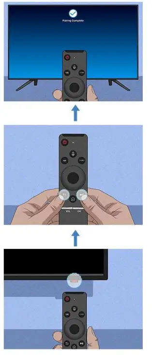 SAMSUNG 01329A Voice Remote Control - pairing