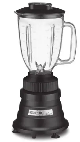 WARING COMMERCIAL BB155S Series Electric Blender - Cover