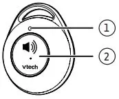 vtech Weatherproof SOS Pendant - SOS pendant overview 1