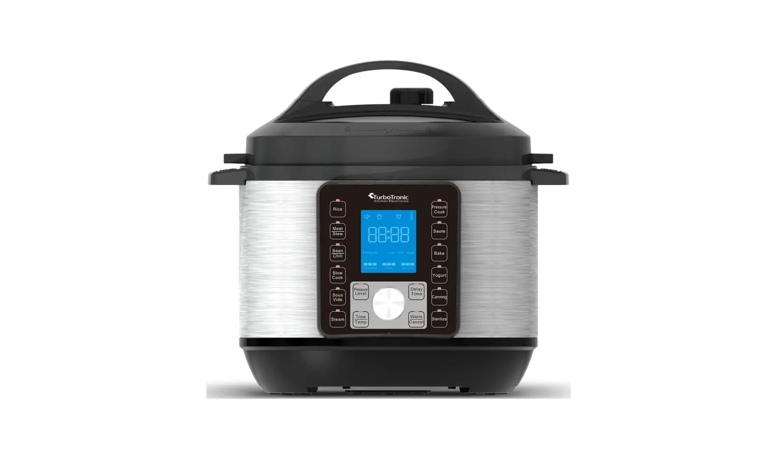 Turbotronic Tt-dpc8 Turbochef Pot Digital Pressure Cooker Instruction Manual