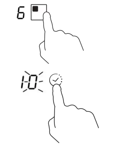 CANDY CTP634SC Induction Hob - fig 14