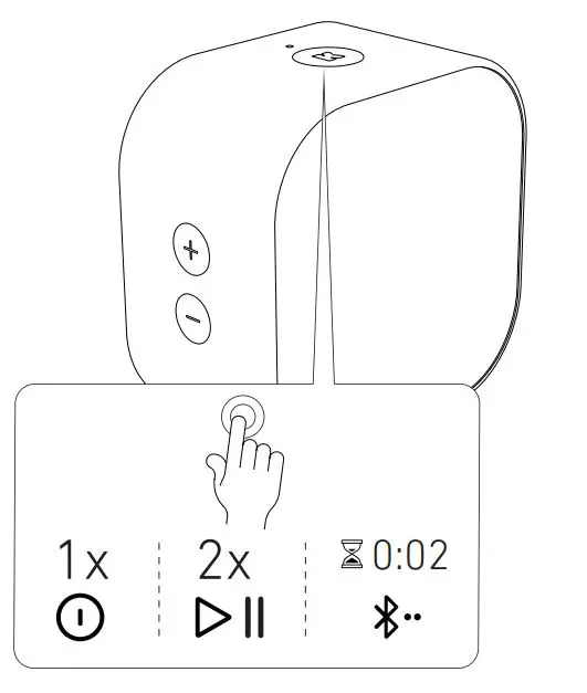 KREAFUNK aCUBE Pocket-Sized Bluetooth Speaker 5