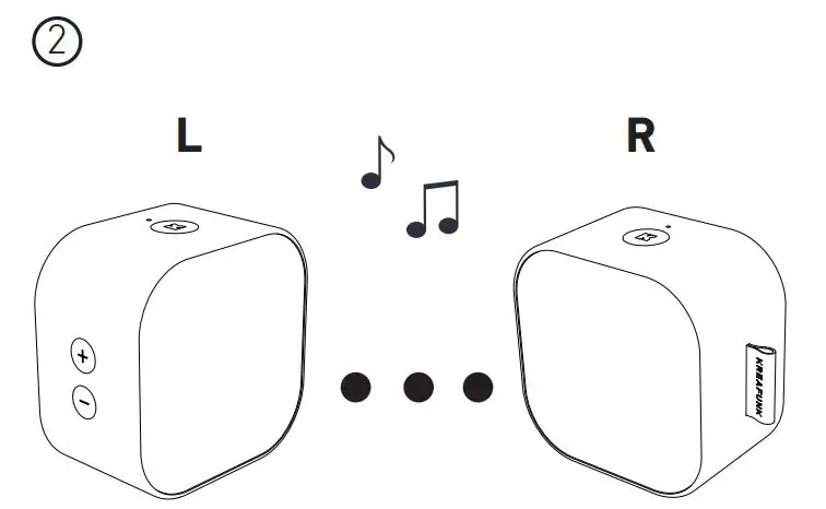 KREAFUNK aCUBE Pocket-Sized Bluetooth Speaker 8