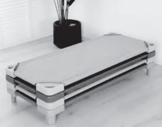 COSTWAY HY10001A Stackable Daycare Sleeping Cots