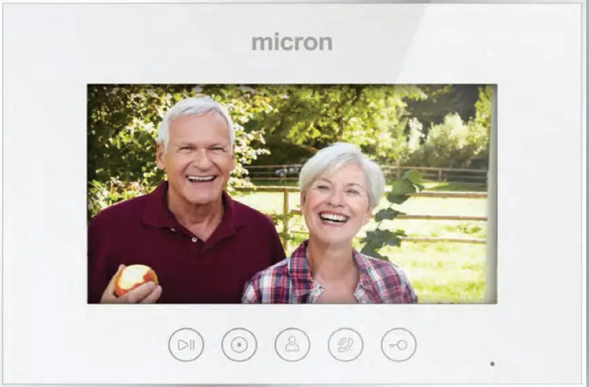 Micron Im4tb 7 Inch Touch Button Monitor User Manual