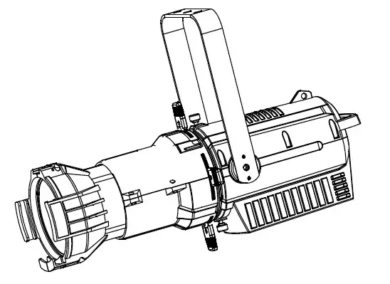ELATION ELAT-CWP713 CW Profile HP LED Spotlight