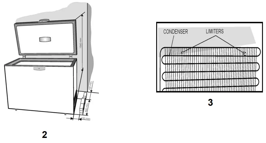 beko HSA40542 Chest Freezer - Fig 1