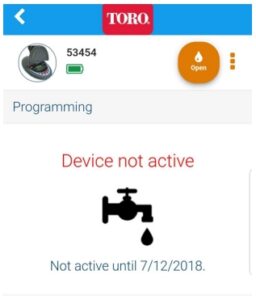 Toro Hose-End Timer App Instructions Manual Suspend Controller