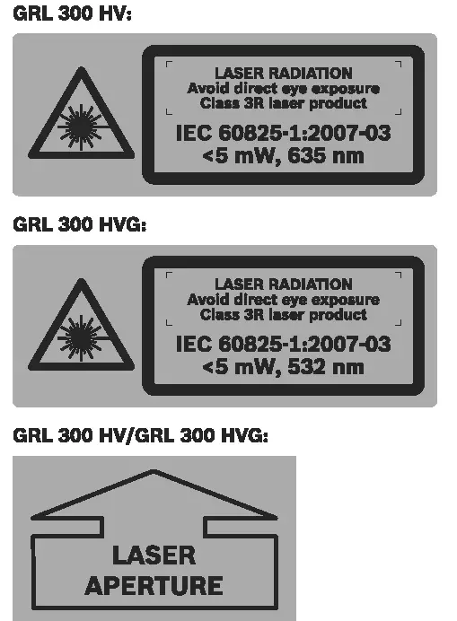 GRL 300 HV/GRL 300 HVG