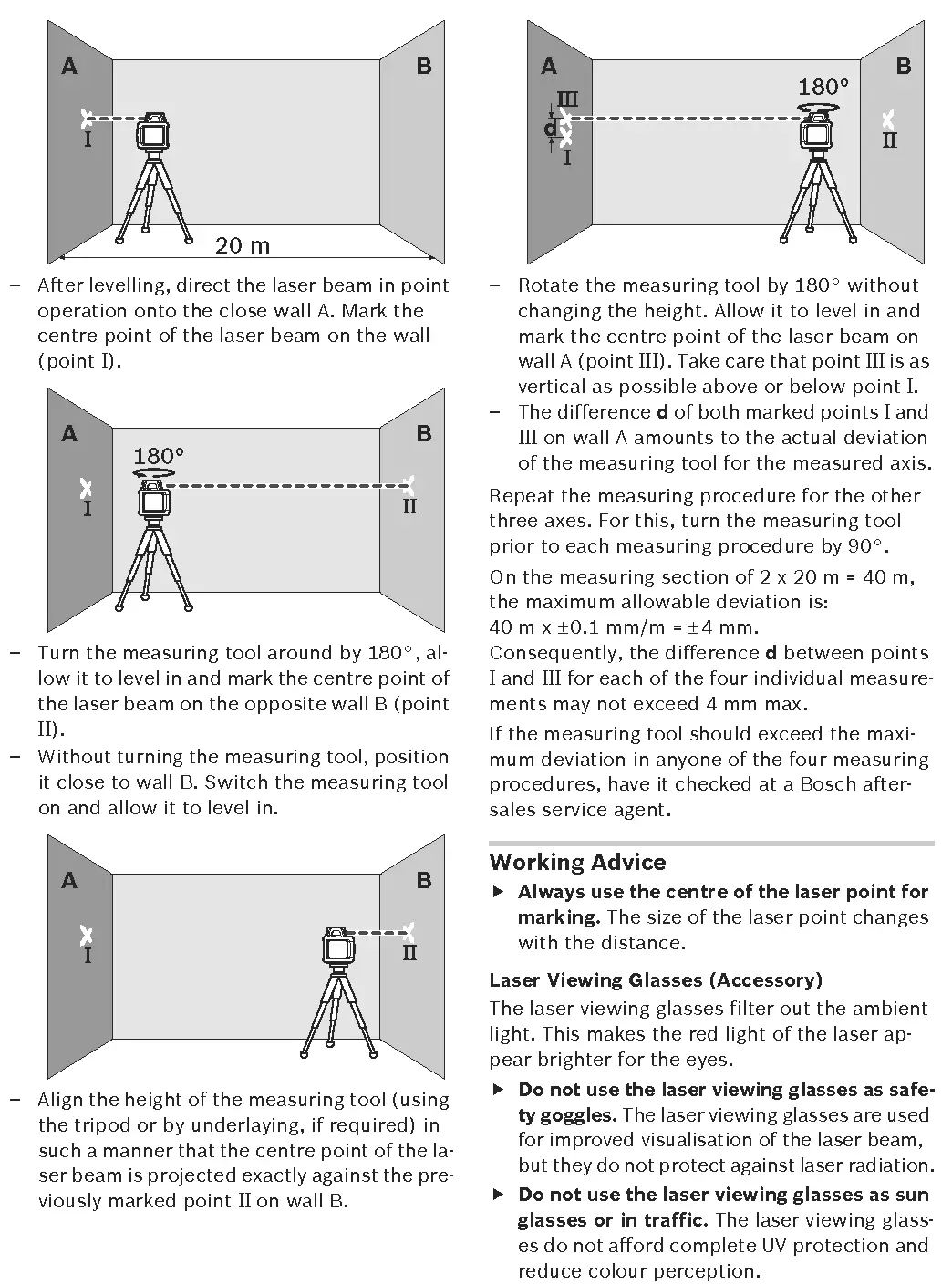 Switch the measuring too