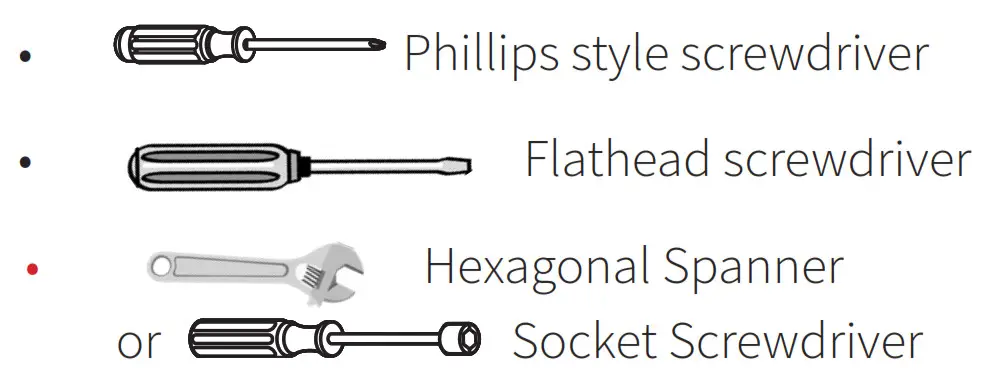 IMPECCA 1.7 CU. FT. Compact Refrigerator--- TOOLS REQUIRED