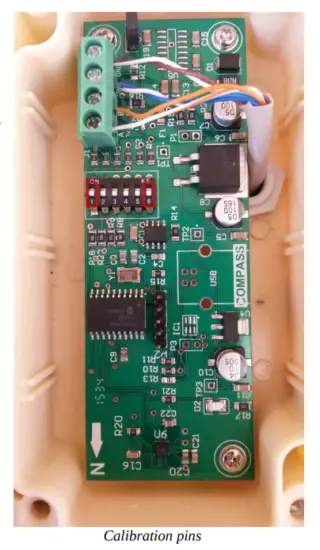 4O3A RS485 Azimuth Magnetic Sensor - Recalibrating the sensor