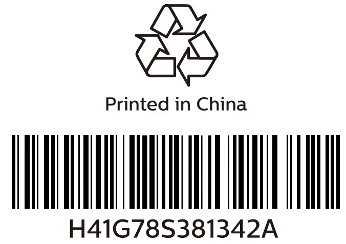 PHILIPS 345B1 B Line Smart LED Display - br code 1