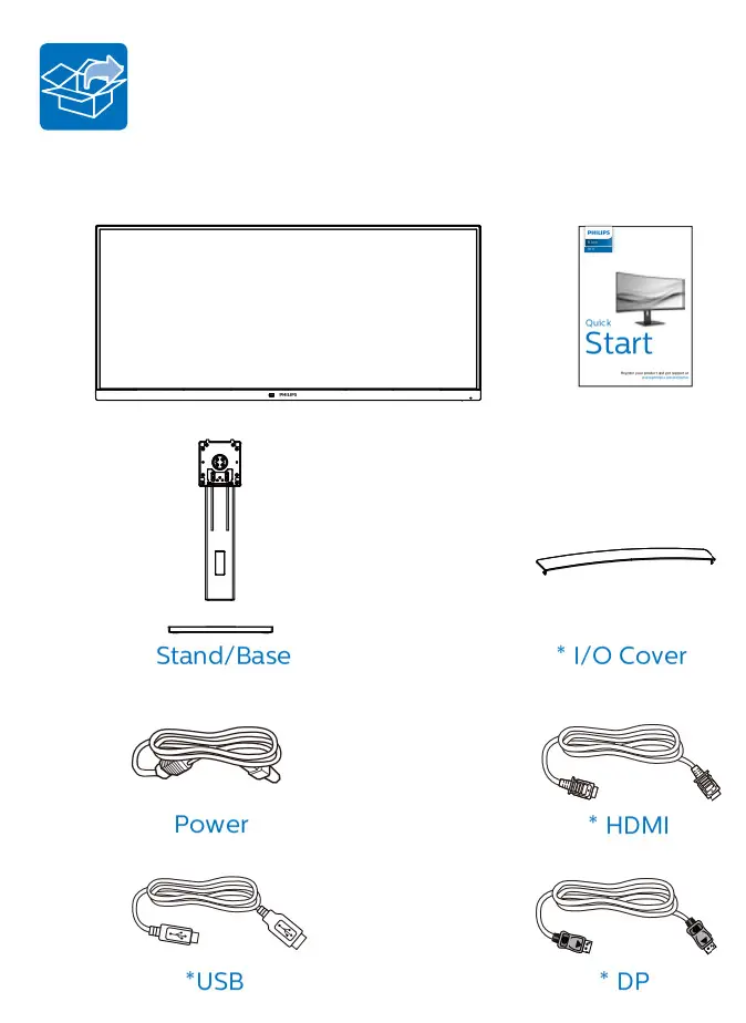 PHILIPS 345B1 B Line Smart LED Display - fig